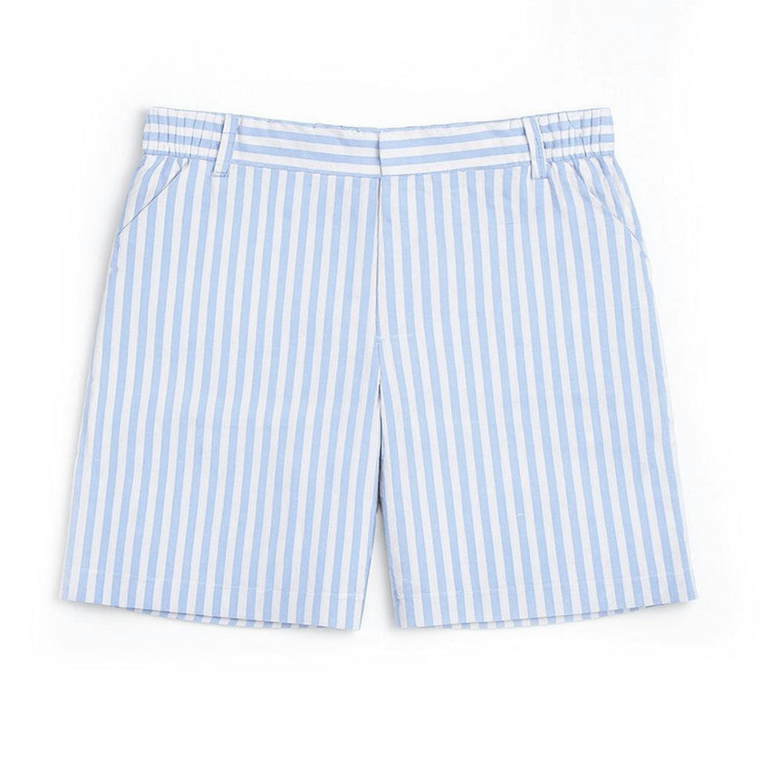 Stripe Linen-Look Short
