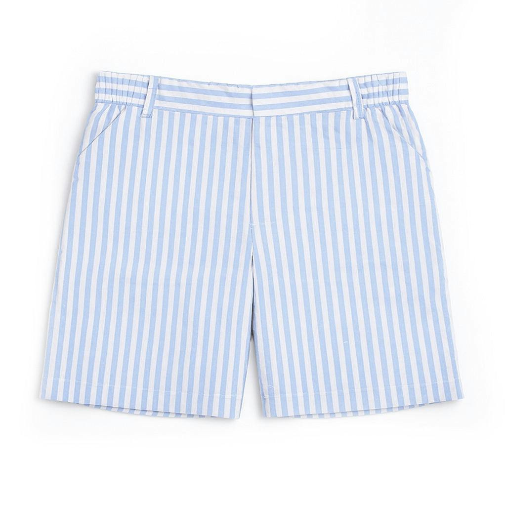 Stripe Linen-Look Short