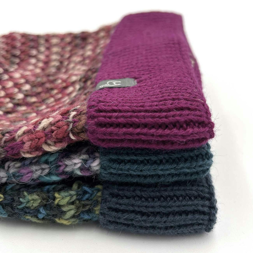 Kids Speckle Pom Pom Beanie