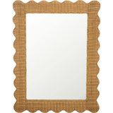 Glendetta Rattan 40" Rectangle Mirror
