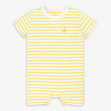 Baby embroidered stripe pocket shortie