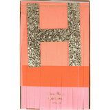 Pink Happy Birthday Fringe Garland Set