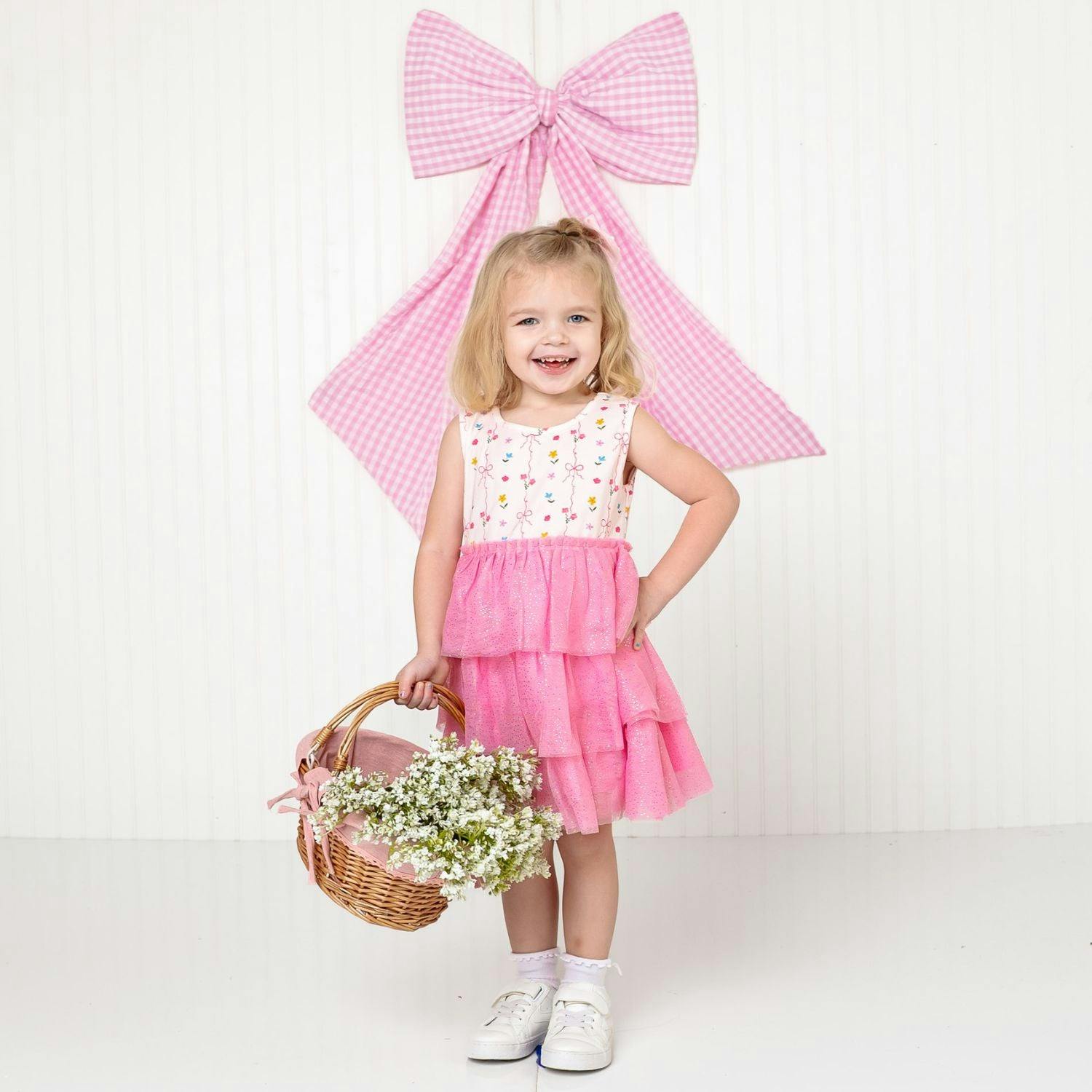 Peony Floral Tank Tutu Dress