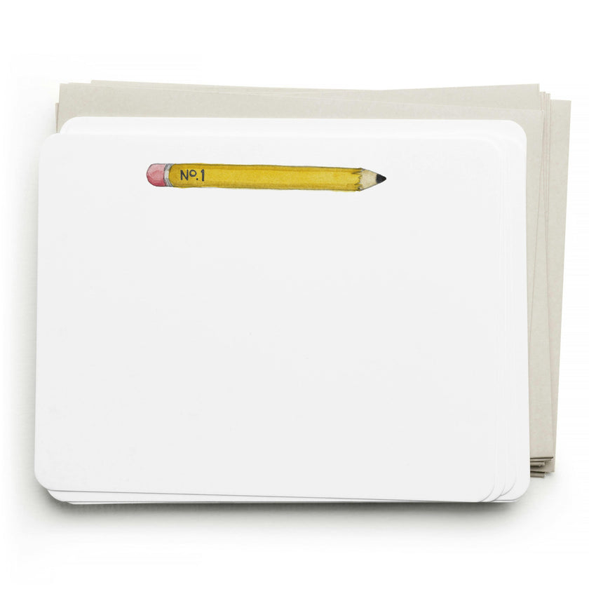 Set of 8 Flat Notecards