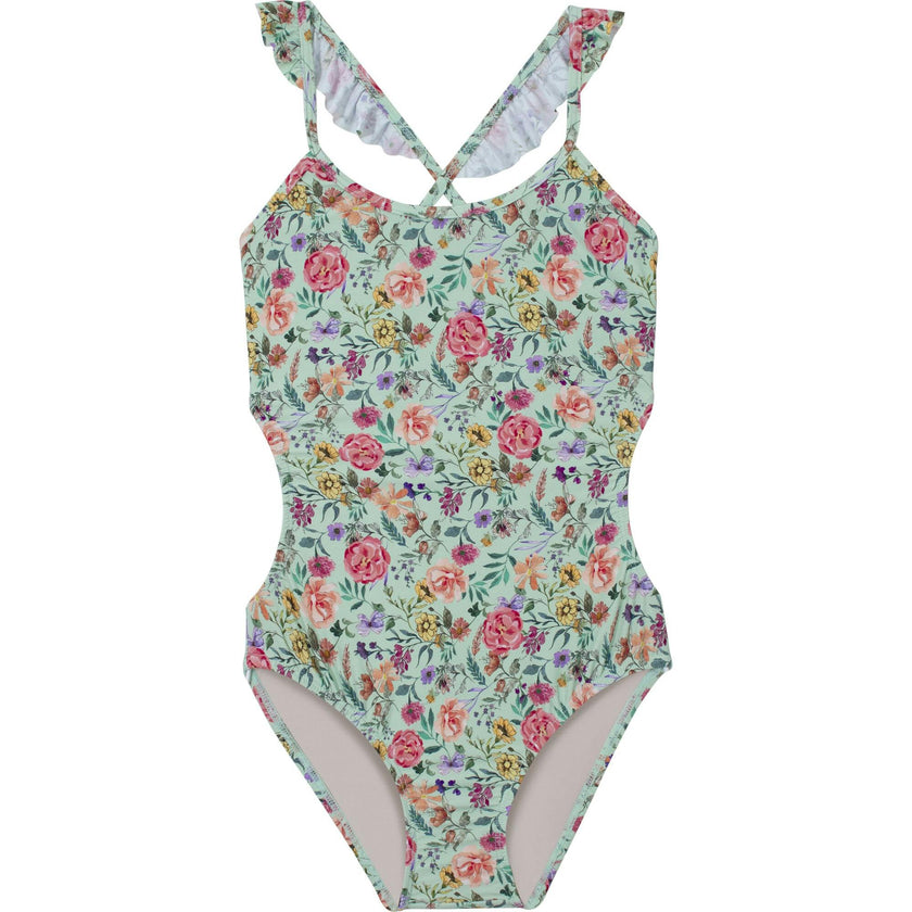 Kinsley Ruffle One Piece, Florals