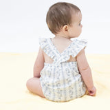 Kimberly Floral Stripe - Sunsuit
