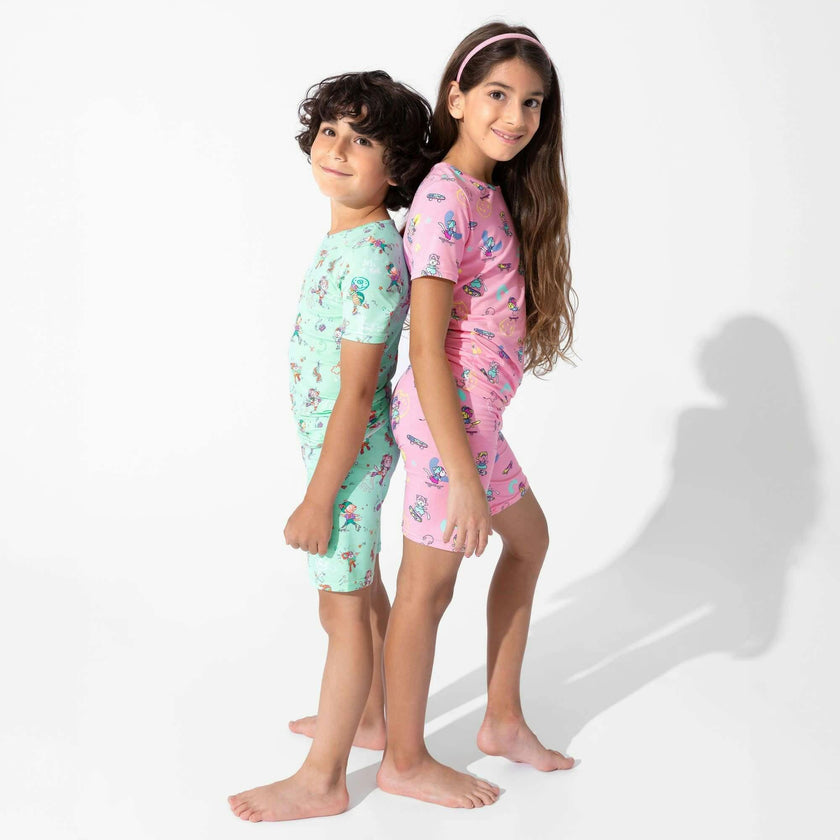 Roller Pet Pals Bamboo Kids Pajama Short Set