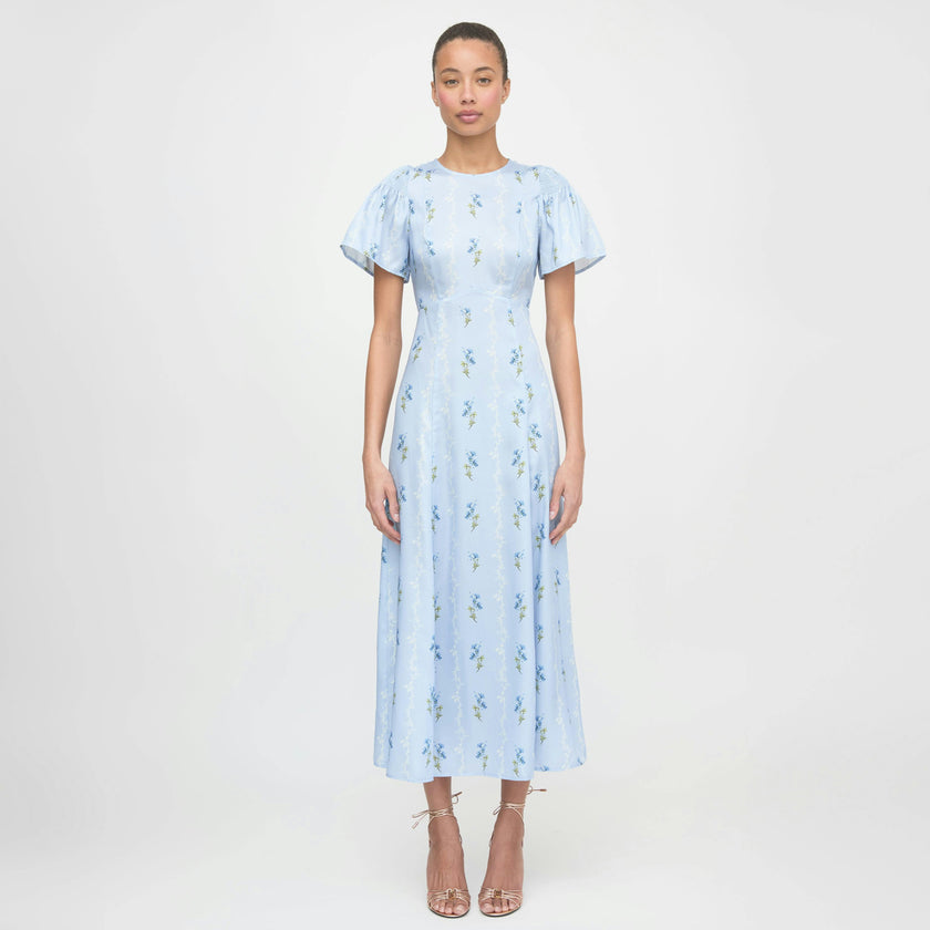 The Dominique Dress - Bluebell Waltz