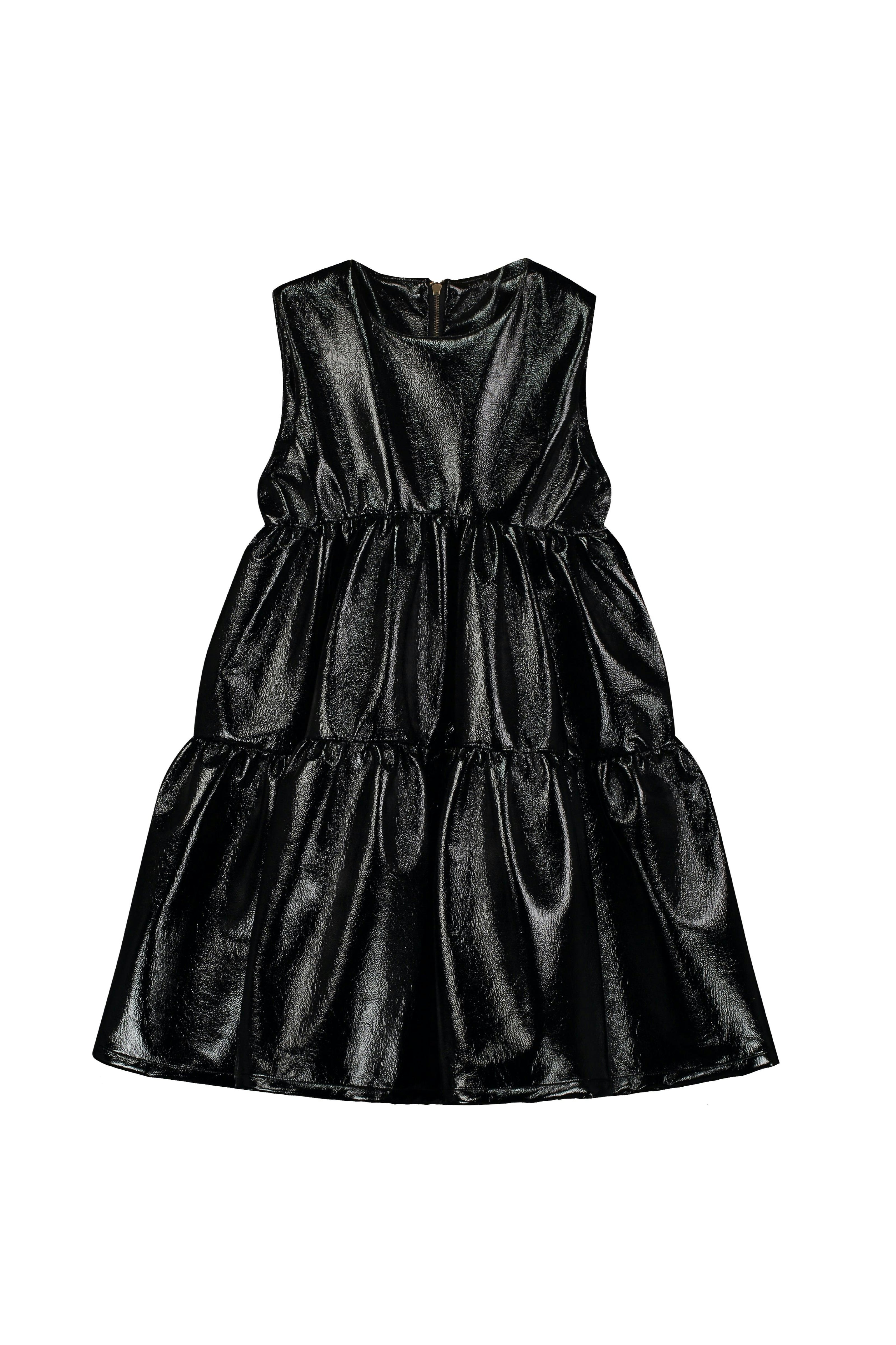 Electra Apron Dress Black