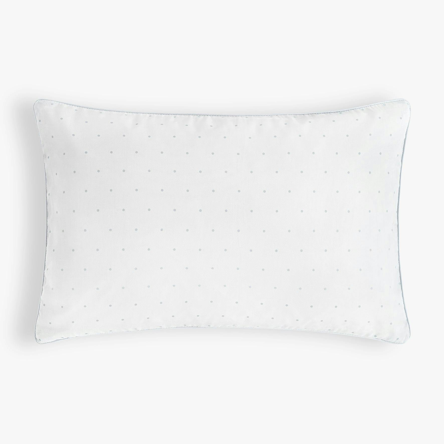 Classic Polka Dot Toddler Pillow - Blue