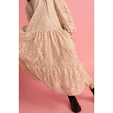 Lace Dress Light Pink