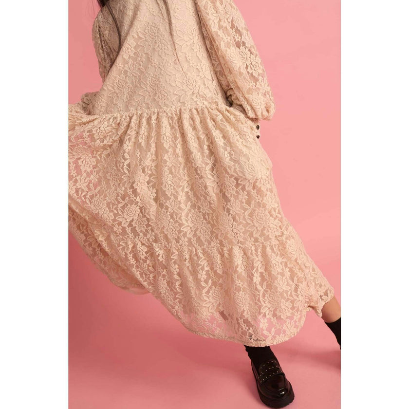 Lace Dress Light Pink
