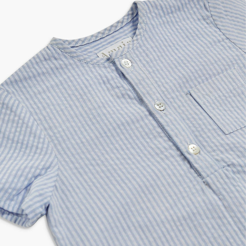 Victor Shirt Dusty Blue