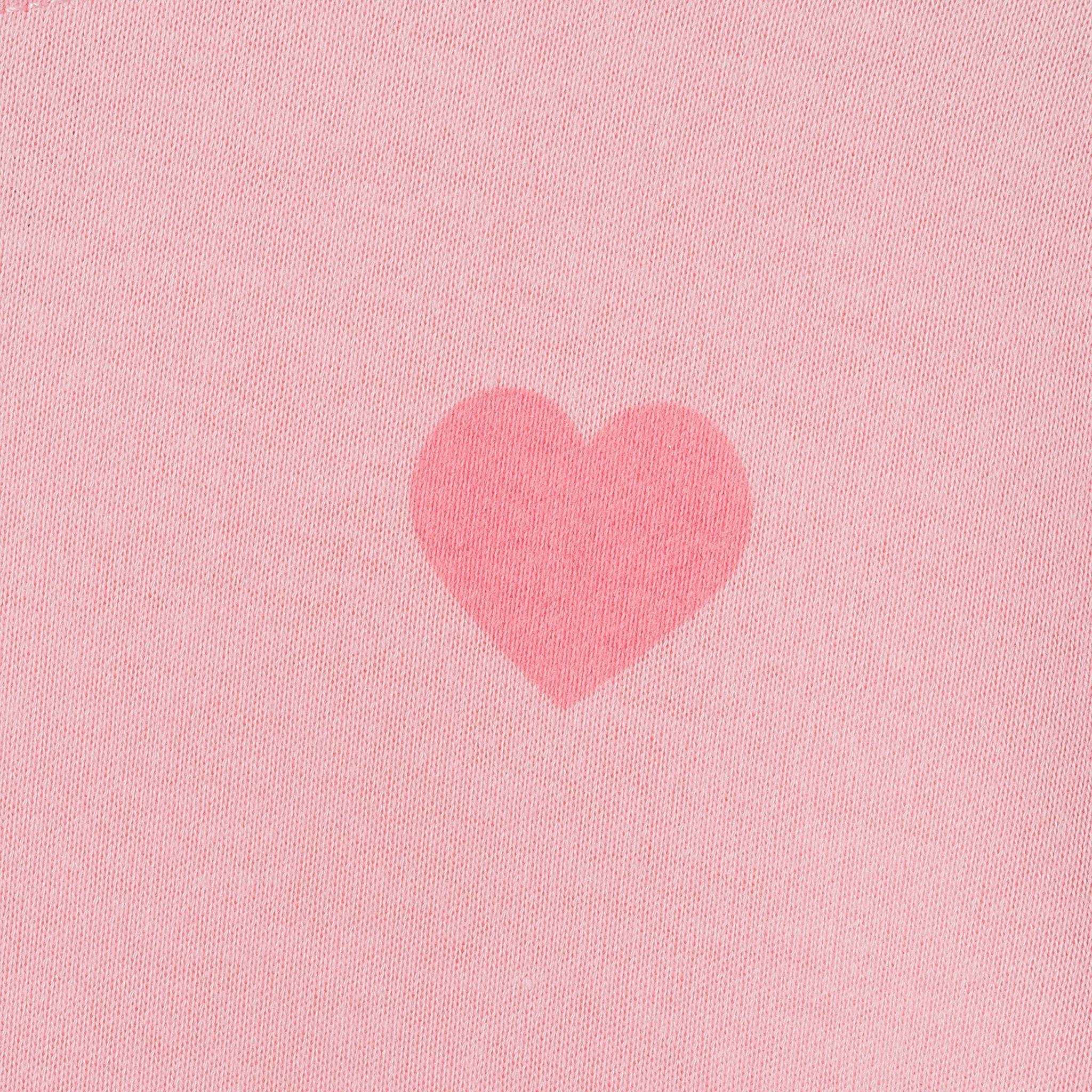Girls Pajama Set | Heart Plaid - Pink