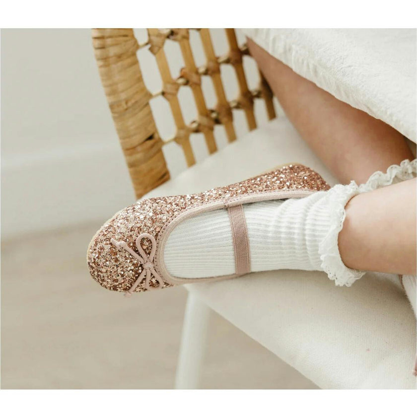 Victoria Sparkle Glitter Flat