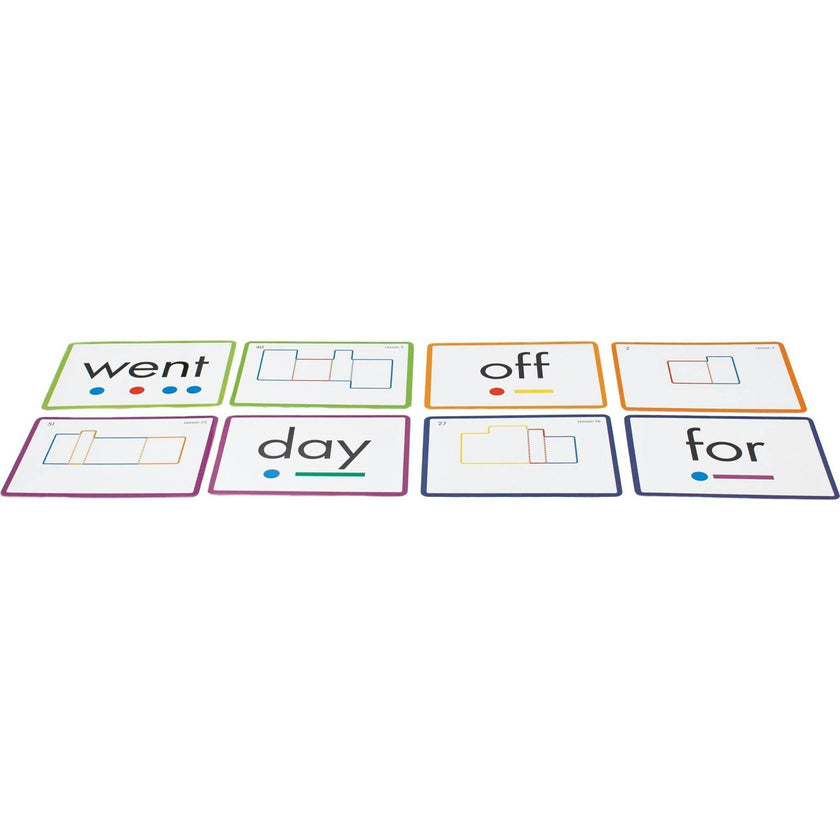 Rainbow Phonics - Sight Words - 52 Word Cards