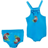 Coconut Graphic Sleeveless Babysuit Outfit