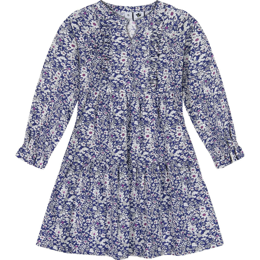 Isabelle Ruffle Dress, Florals
