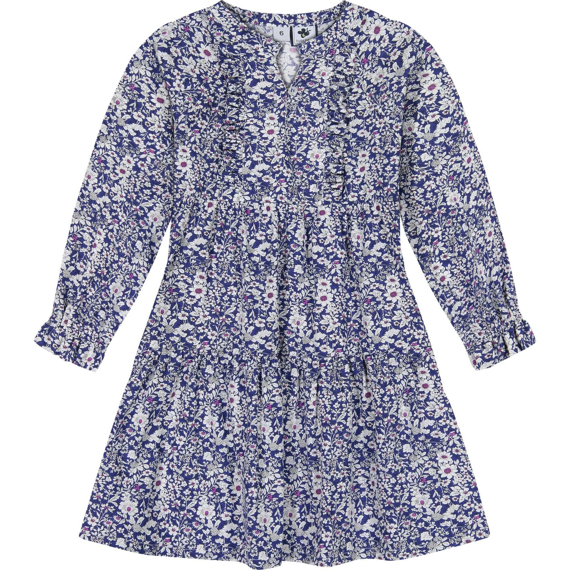Isabelle Ruffle Dress, Florals