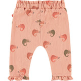 Chameleon Graphic Cinched Waist Pants