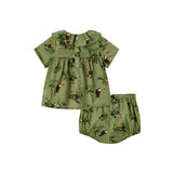 Ruffle Dress & Bloomers
