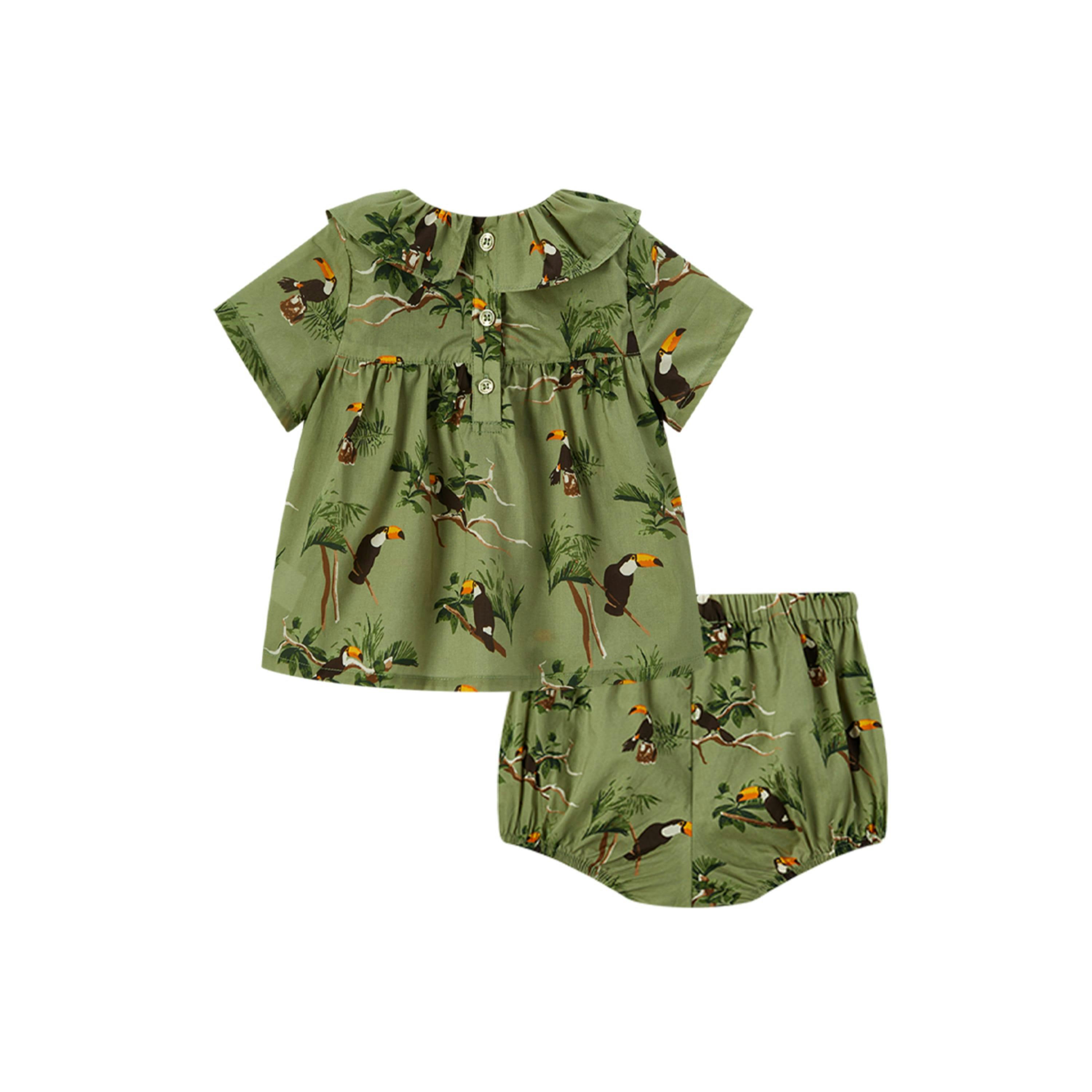 Ruffle Dress & Bloomers