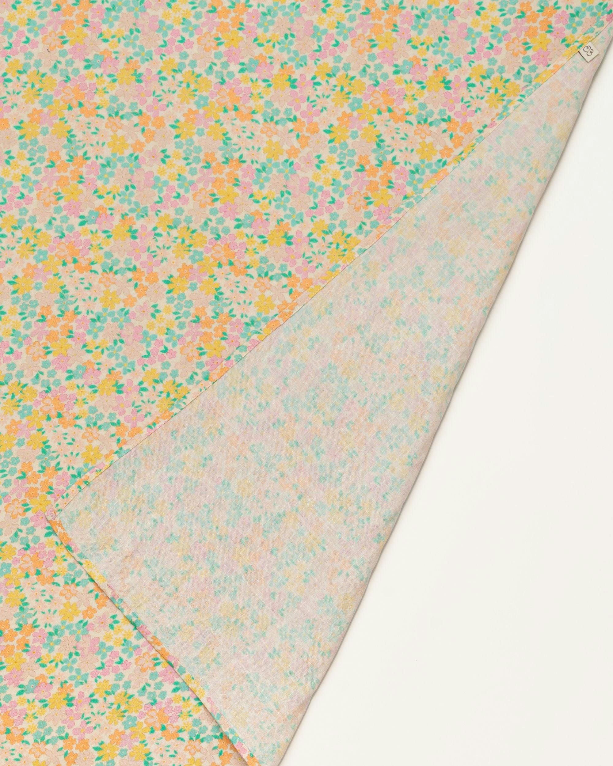 Baby Napkin - Emma Floral Mint