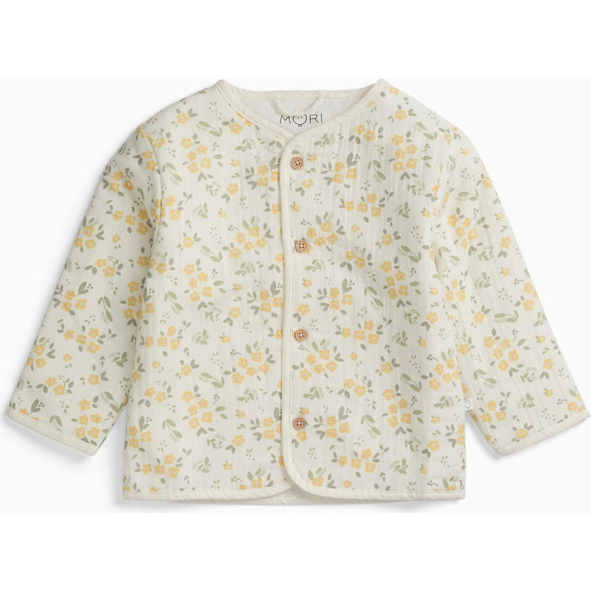 Floral Muslin Padded Jacket