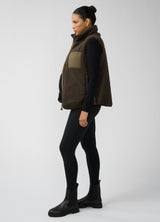 Sherpa Maternity Vest with Baby Carrier Insert