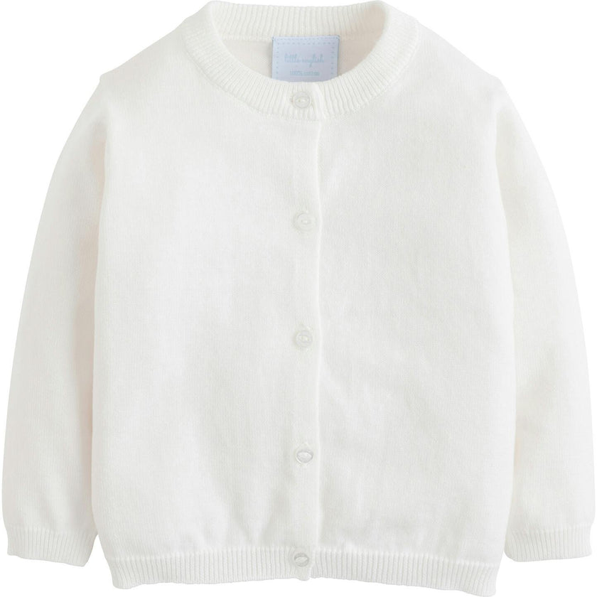 Essential Cardigan - White