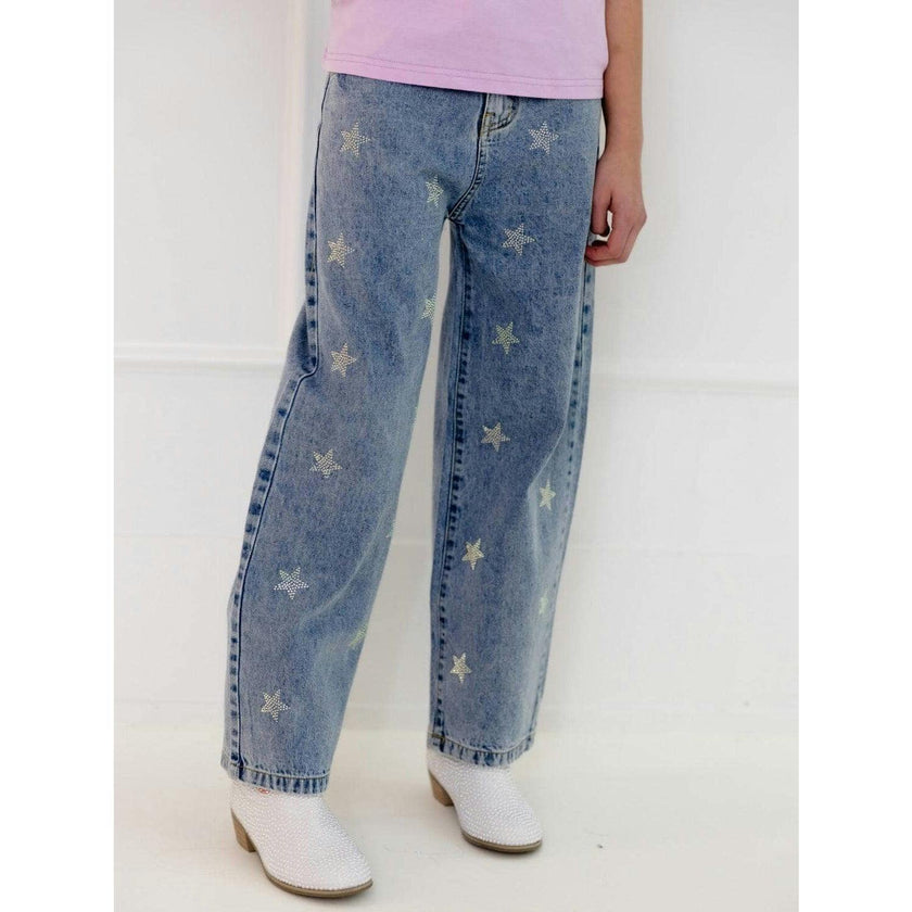 Crystal Stars Jeans