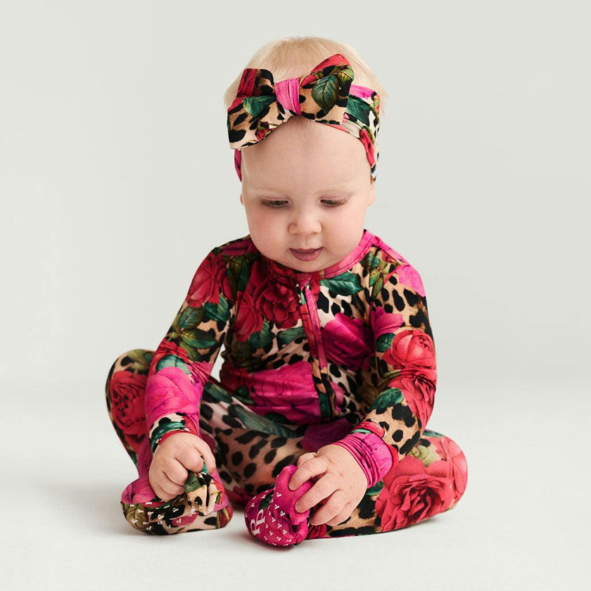 Wild Roses Convertible One Piece