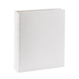 Large Clear Pocket Pebble Grain Leather Photo Album