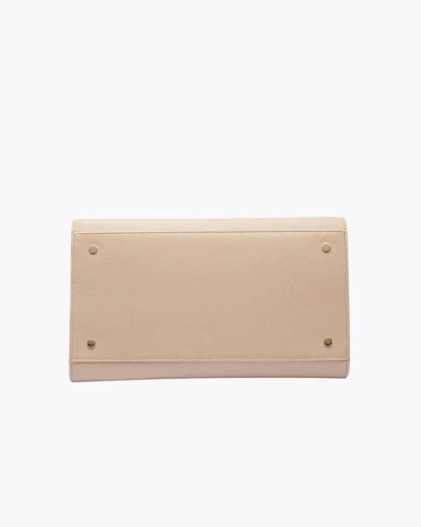 Large, Insulated, Chic Lunchbox, Cream