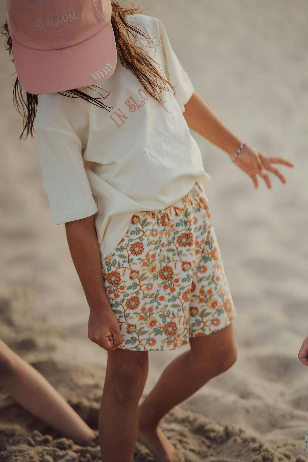 Oversized T-Shirt | Organic Cotton Jersey - In Bloom