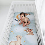 Goodnight Wonderland Standard Crib Sheet