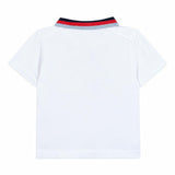 TARTINE ET CHOCOLAT Badminton Baby Polo - Blanc