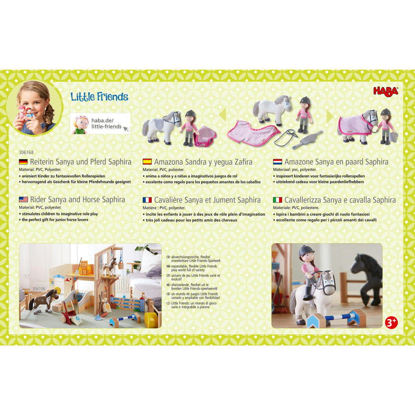Little Friends Rider Sanya & Saphira Play Set