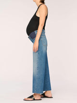 Hepburn Maternity Wide Leg Vintage Jeans | East Lake