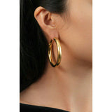 Retro Large Hoop Earrings
