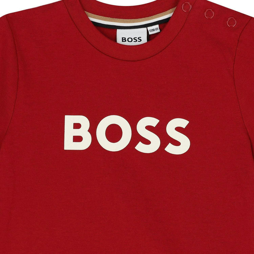 Red Short Sleeve Logo T-Shirt