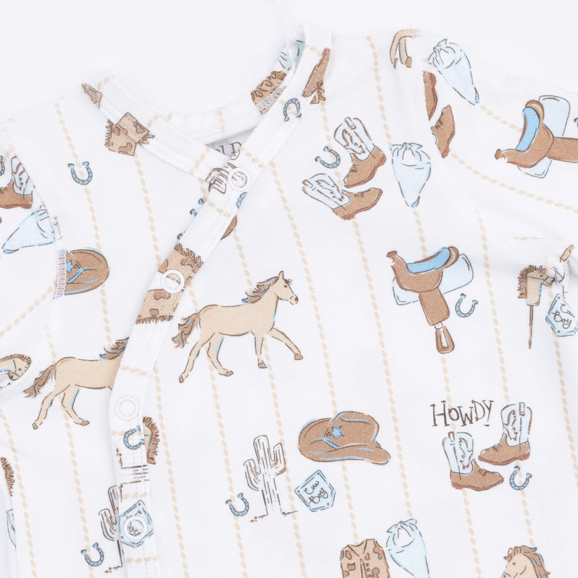 Cowboy Nursery - Take Me Home Set with Convertible Pant