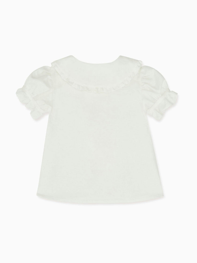 Ivory Petunia Ceremony Girl Shirt