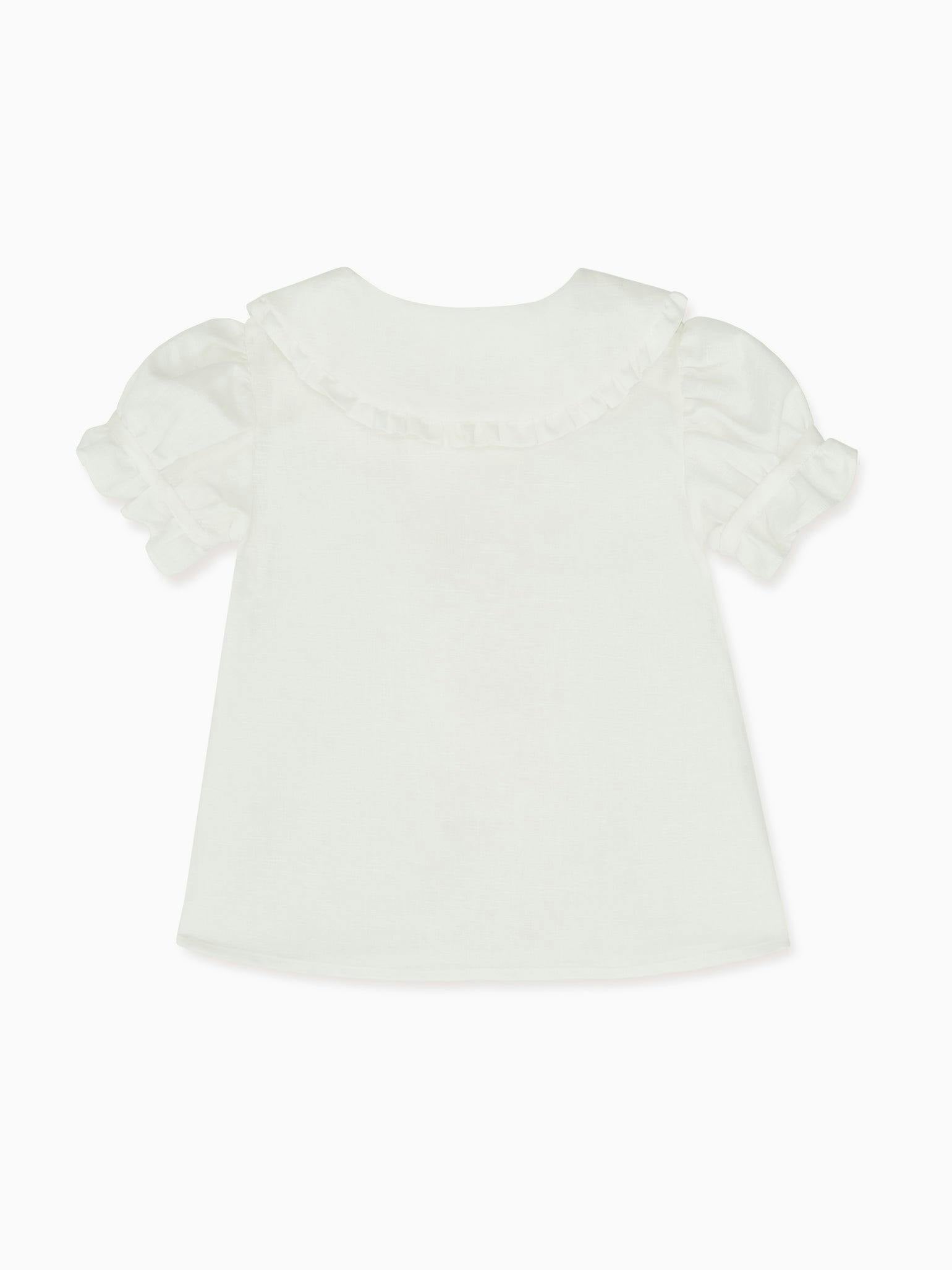 Ivory Petunia Ceremony Girl Shirt