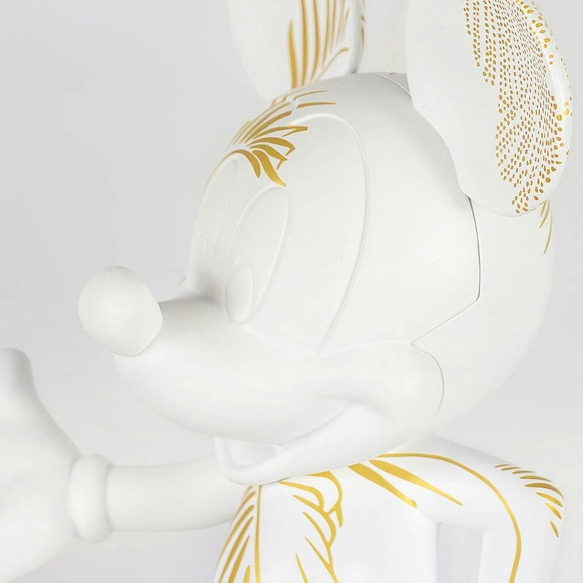 Mickey STAR STYLE White & Gold 12in