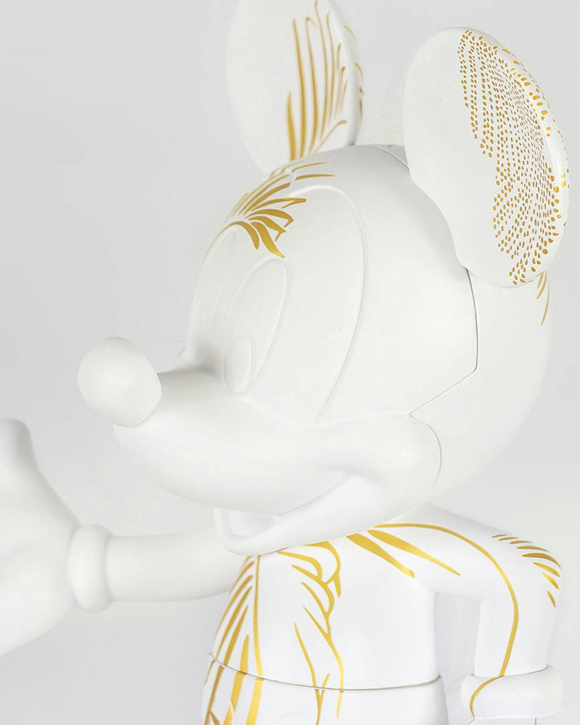 Mickey STAR STYLE White & Gold 12in