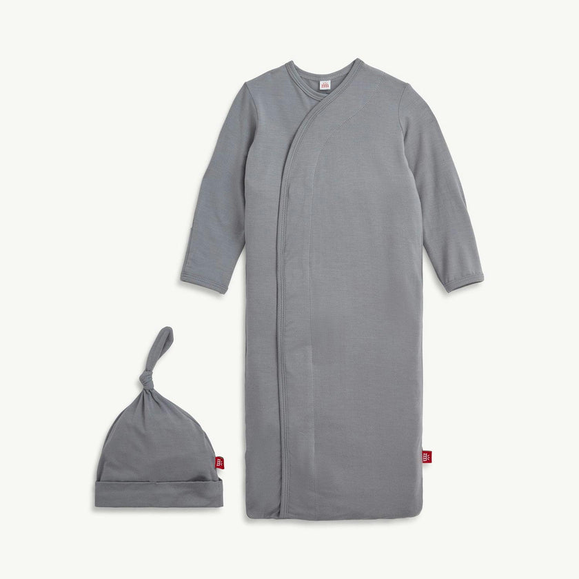 Magnetic Gown & Hat Set ARCTIC GREY