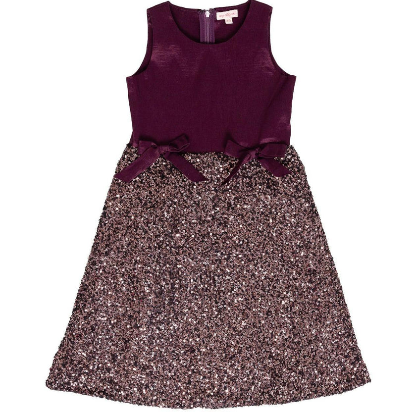 Mini Alexis Dress in Wine