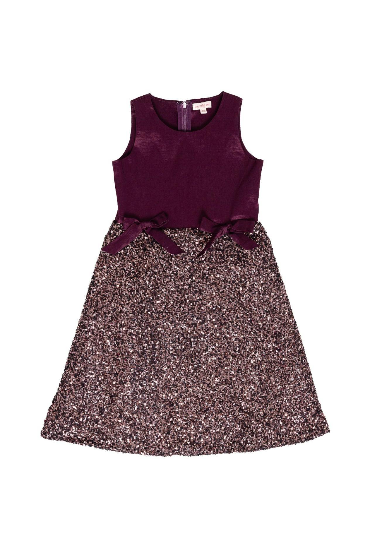 Mini Alexis Dress in Wine