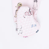 Fancy Hounds with Bows - 2 Way Ruffle Back Zipper Footie